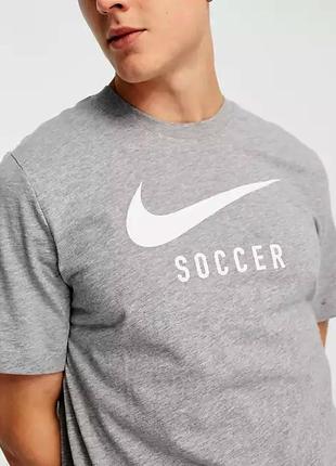 Nike soccer swoosh logo t-shirt dh3890-064 футболка майка ориг...