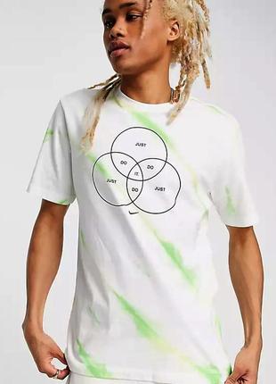 Nike si graphic tie-dye t-shirt dq1076-100 футболка майка ориг...
