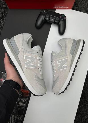 Мужские кроссовки new balance prm classic light gray