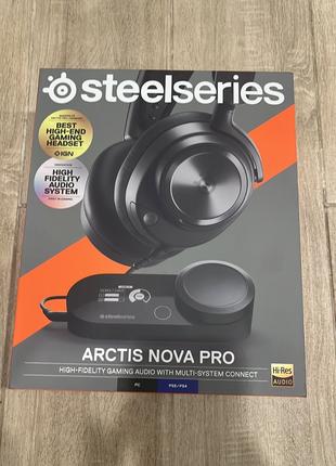 Наушники SteelSeries Arctis Nova Pro 61527 Гарнитура Новые