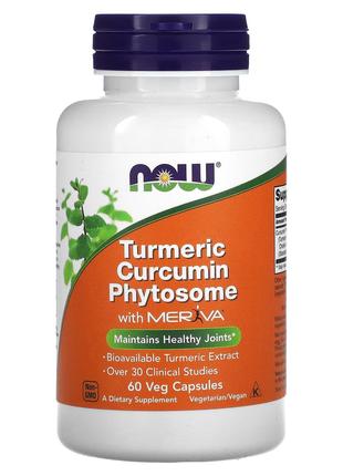 Фитосома куркумина 500 мг Now Foods Turmeric Curcumin Phytosom...