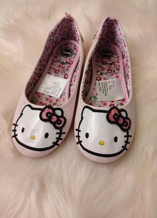 Балетки для дівчинки h&m hello kitti