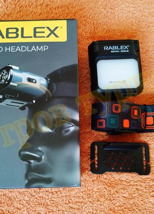 Налобный фонарь аккумуляторный Rablex rb950 Type-C 800LM сенсорны