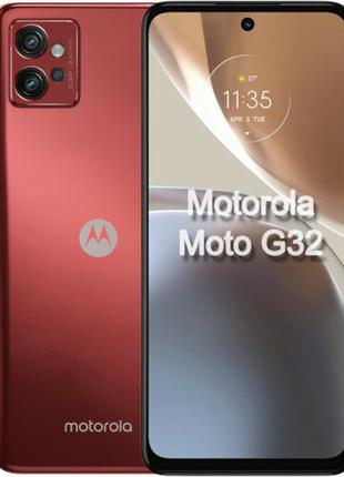 Смартфон Motorola Moto G32 6/128GB Satin Maroon, NFC, 50+8+2/1...