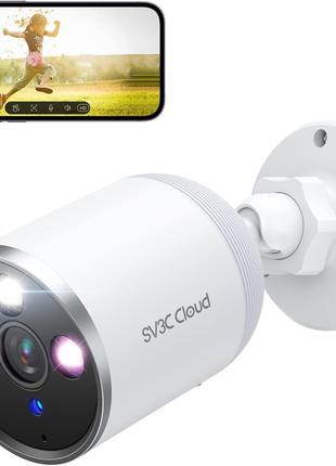 SV3C 2K Wi-Fi камера видеонаблюдения для улицы, IP-камеры набл...