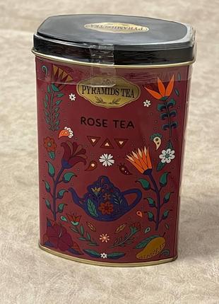 Вкусный чай с розой рассыпной Рyramids tea Rose tea Египет, Ор...