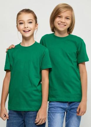Дитяча футболка JHK, KID T-SHIRT, базова, однотонна, для хлопч...