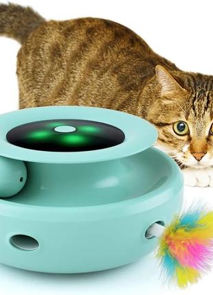 Интерактивная Электронная умная игрушка для котов с перьями и ...