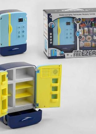 Детский холодильник с LED подсветкой (AZ 130) продукты, звук
