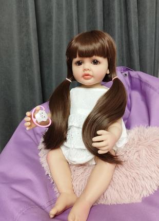 Реалистичная кукла Реборн коллекционная 55 см
