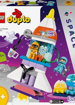 Конструктор LEGO DUPLO Town Приключения на космическом шаттле ...