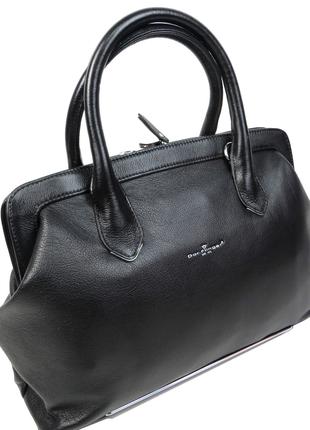 Женская кожаная сумка Dor. Flinger 31402BQ11 Черная