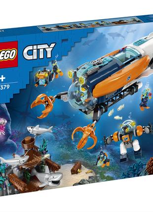 Конструктор LEGO City Exploration Подводная лодка для глубоков...