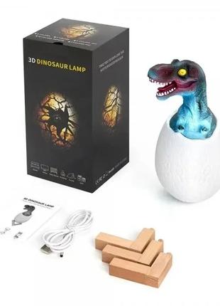 Детский светильник Sunroz 3D Dinozaur Lamp лампа-ночник "Диноз...