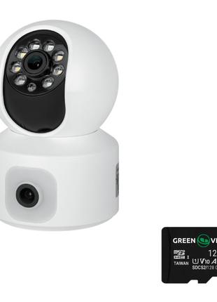 Камера GreenVision GV-186-GM-DIG40-10 PTZ + SD 128GB Камера на...