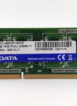 Оперативная память для ноутбука SODIMM ADATA DDR3L 2Gb 1600MHz...