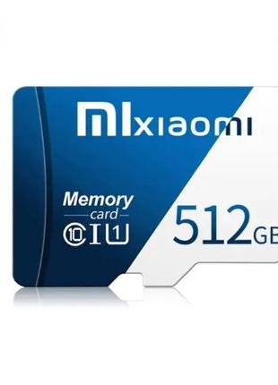 Xiaomi Class 10 Memory Card 512 GB Micro SD SDXC Reading SD