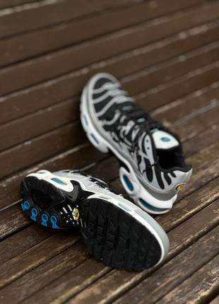 Nike air max tn plus lace toggle black grey