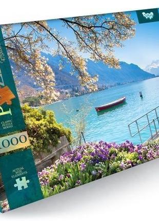 Пазл "Montreux Riviera" Danko Toys C1000-10-02, 1000 эл.