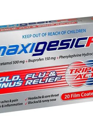 Максигесик ПЭ Только Maxigesic PE тройное действие при простуд...