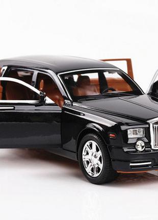 Модель автомобиля Rolls Royce Phantom 1:24. Звук + световые эф...