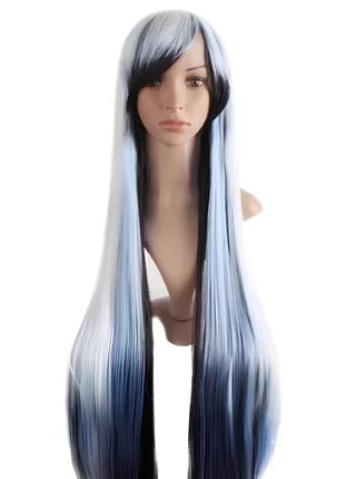Длинные парики мульти цвет RESTEQ – 100см, белый, синий, черны...