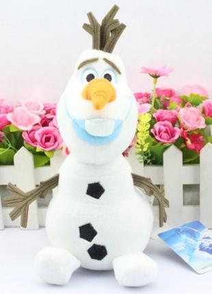 Мягкая игрушка снеговик Олаф RESTEQ 50см из мультика "Холодное...
