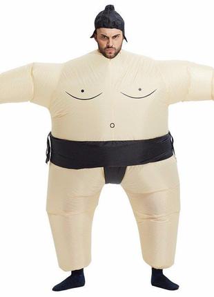 Надувной костюм Сумо RESTEQ для взрослого, Борец Sumo 150~200см