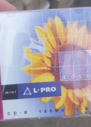CD-R mini L-Pro 185 Mb 48Х, упаковка з 10 дисків у коробках Sl...