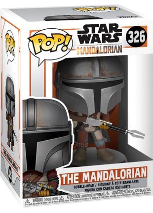 Игровая фигурка Мандалорец. Фигурка Mandalorian POP FUNKO сери...