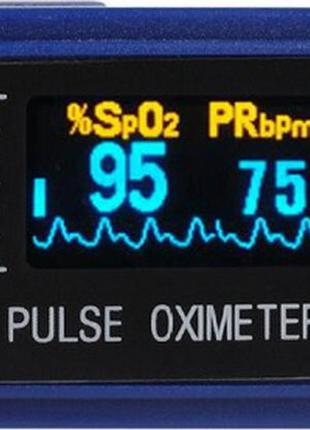 Пульсоксиметр Pulse Oximeter LYG-88 для измерения кислорода кр...