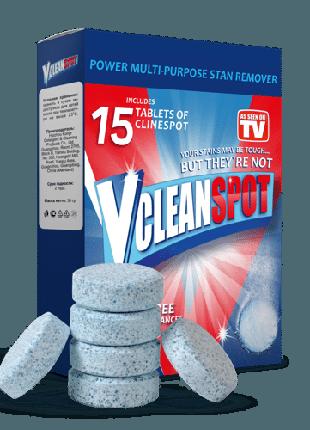 Чистящее средство Vclean Spot 15 таблеток. Универсальное чистя...