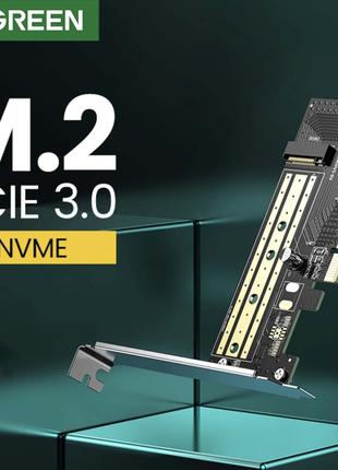 Адаптер Ugreen PCIE to M2 Adapter NVMe PCI Express X16/8/4