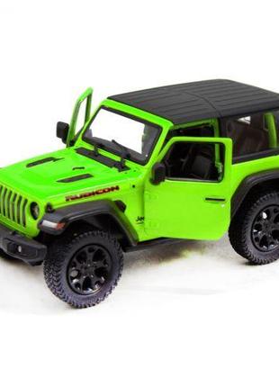 Машинка KINSMART "Jeep Wrangler" (зеленый) [tsi118595-ТSІ]