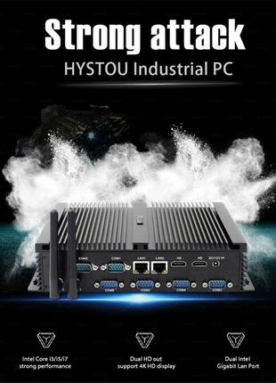 На запчасти мини ПК HYSTOU P04B, Intel Core i7-5500U 3.0 ГГц t...