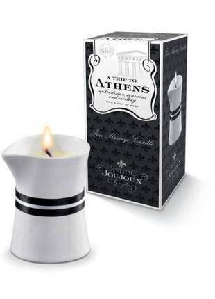 Масажна свічка Mystim "Подорож в Афіни", 120 грамів