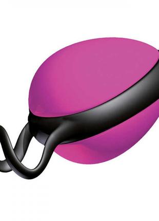 Вагинальный шарик JOY Division, розово-черный, 3.7 см