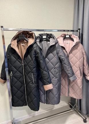 Пальто зимнее, пальто теплое, стеганое, сезонный распродаж