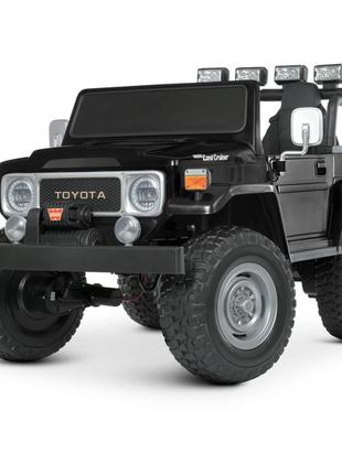 Детский электромобиль Джип Bambi M 4968EBLR-2 (24V) Toyota Черный