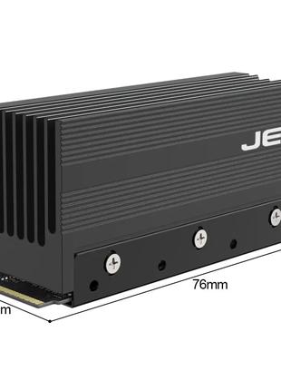 Алюминиевый радиатор охлаждение JEYI M.2 2280 SSD Heatsink, NV...