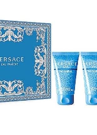 Versace man eau fraiche набор (3) туалетная вода 50+s/g50+afsh...