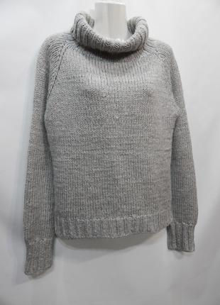 Кофта -свитер плотная фирменная женская Oversize ALASKO (М/L) ...