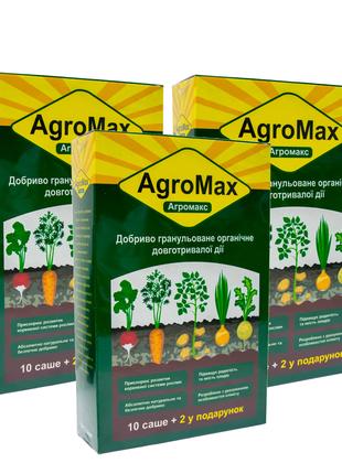 Агромакс добриво (Agromax) | Комплект 3 уп. / 36 саше | Препар...