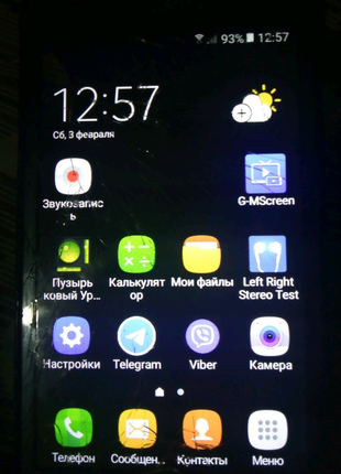 Мобильный телефон Samsung  galaxy X с NFC  в рабочем состоянии