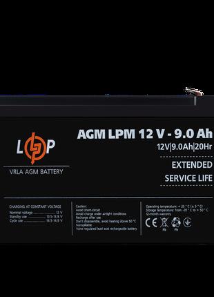 Аккумулятор AGM LPM 12V - 9 Ah