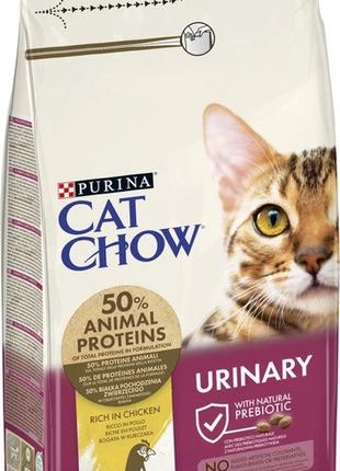 Сухой корм для взрослых кошек Purina Cat Chow Urinary для подд...