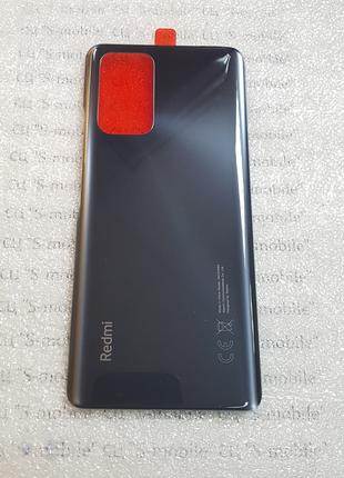 Задняя крышка для Xiaomi Redmi Note 10 Pro черная (Onyx Gray) ...