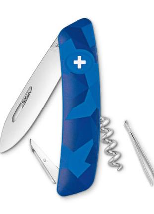 Нож Swiza C01, blue urban