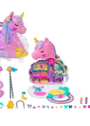 Игровой набор Салон красоты Единорога Polly Pocket Полли Покет...