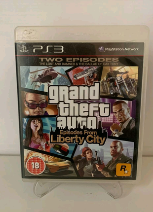 GTA IV Episodes from Liberty City диск для PlayStation 3 гра